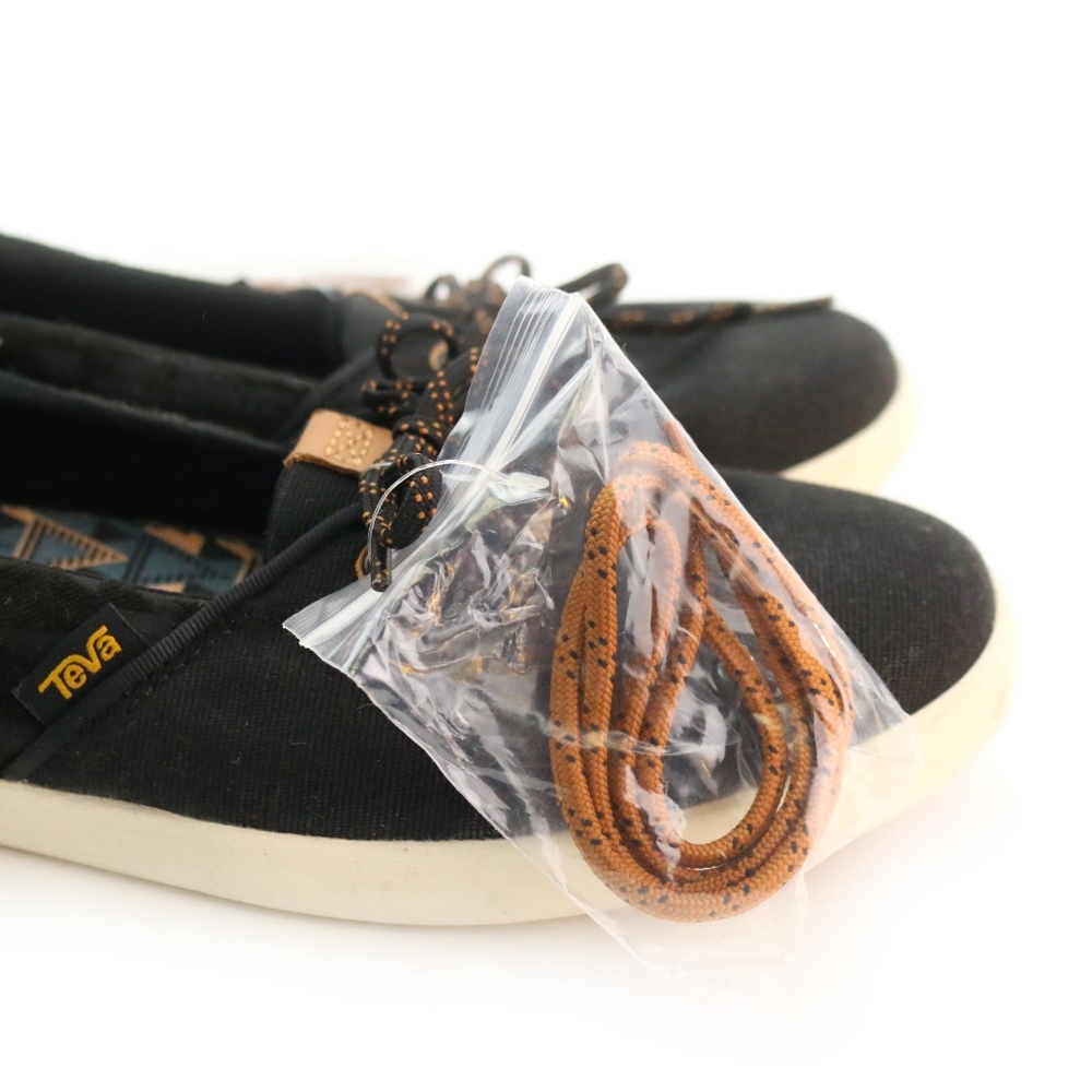 Teva Willow Slip-On Sneaker Black Boat Shoe ⛵️ - Picture 5 of 7